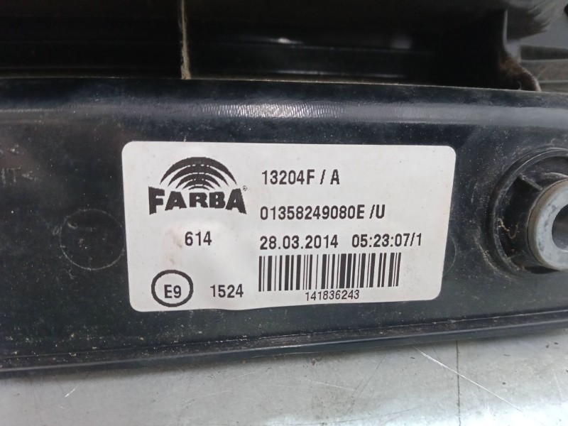 Recambio de piloto trasero derecho para fiat qubo (225_) 1.3 d multijet (225cxb1a, 225axb1a, 225cxb11, 225axb11,... referencia O