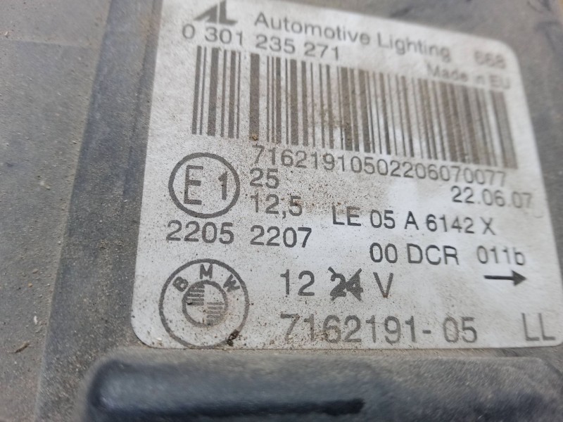 Recambio de faro izquierdo xenon para bmw x3 (e83) 2.0 d referencia OEM IAM   