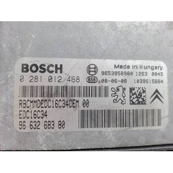 CENTRALITA MOTOR UCE 0281012468 EDC16C34 9663268380