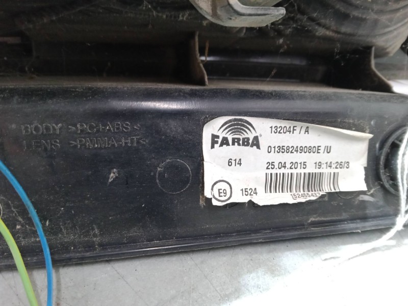 Recambio de piloto trasero derecho para fiat qubo (225_) 1.3 d multijet (225cxb1a, 225axb1a, 225cxb11, 225axb11,... referencia O