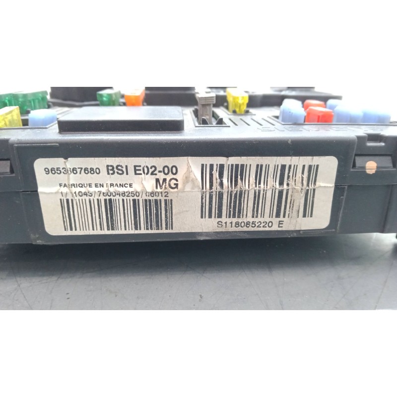 Recambio de bsi para peugeot 206 hatchback (2a/c) 1.4 hdi eco 70 referencia OEM IAM 9653667680  S118085220E