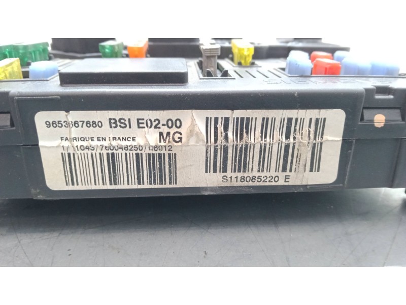 Recambio de bsi para peugeot 206 hatchback (2a/c) 1.4 hdi eco 70 referencia OEM IAM 9653667680  S118085220E