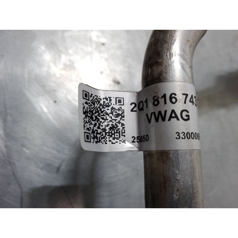 Recambio de tubo alta a/c para seat ibiza v (kj1, kjg) 1.6 tdi referencia OEM IAM 2Q1816743F  