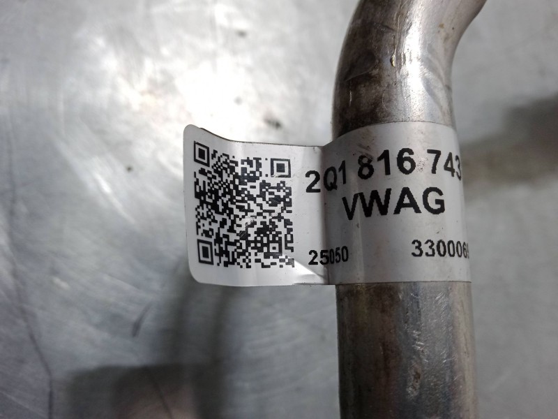 Recambio de tubo alta a/c para seat ibiza v (kj1, kjg) 1.6 tdi referencia OEM IAM 2Q1816743F  