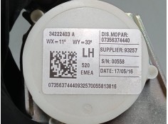 Recambio de cinturon seguridad trasero izquierdo para jeep renegade suv (bu, b1, bv) 1.6 crd referencia OEM IAM    2