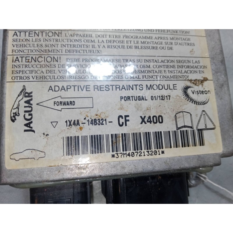 Recambio de centralita airbag para jaguar x-type i (x400) 3.0 v6 a las 4 ruedas referencia OEM IAM 1X4A14B321  
