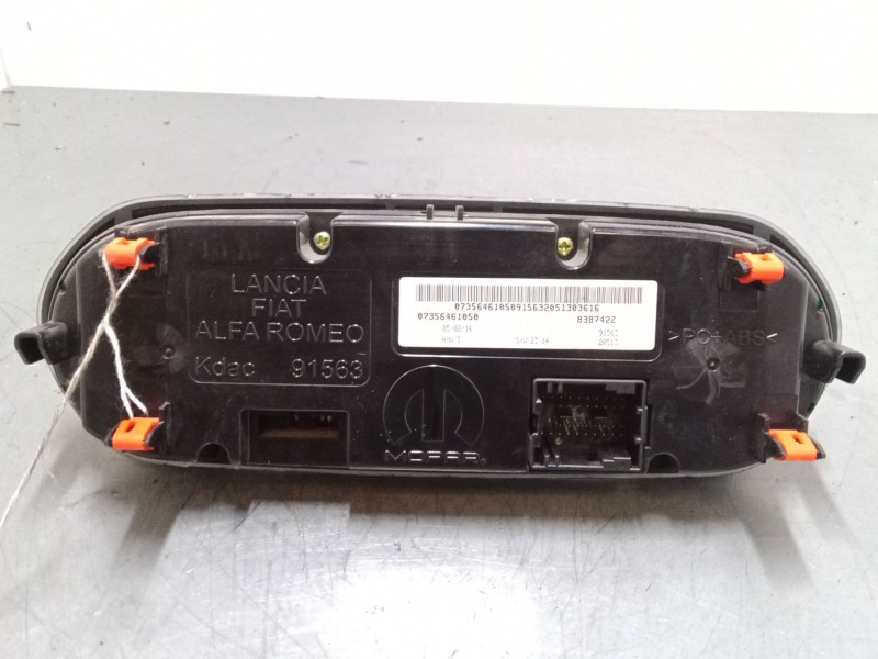 Recambio de mando climatizador para jeep renegade suv (bu, b1, bv) 1.6 crd referencia OEM IAM 07356461050  