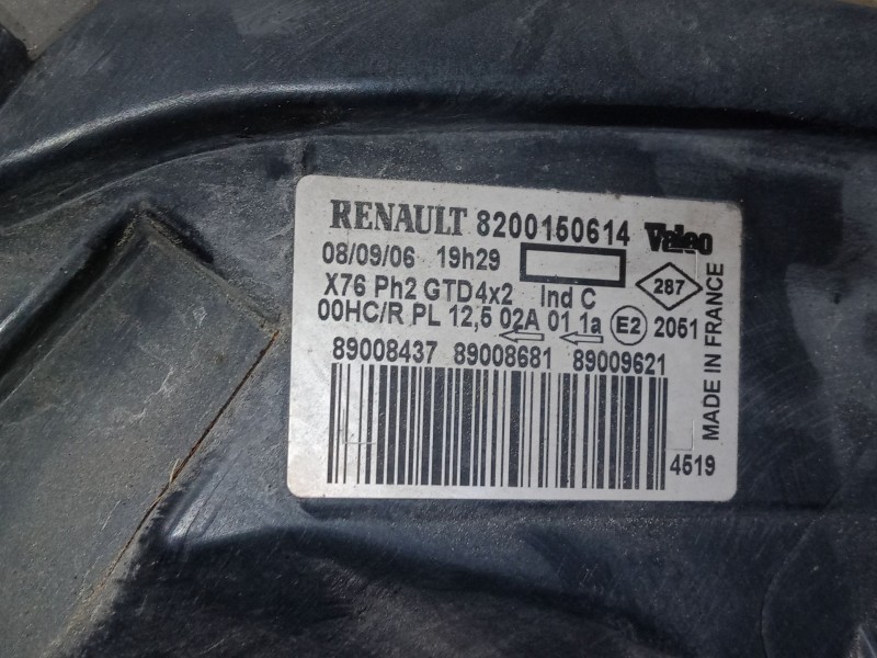 Recambio de faro izquierdo para renault kangoo express (fc0/1_) 1.2 16v (fc05, fc0w, fc1d, fc1p, fc1k, fc0t) referencia OEM IAM 