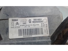 Recambio de faro izquierdo para citroën berlingo furgoneta/monovolumen (b9) 1.6 hdi 75 4x4 referencia OEM IAM 9682828280  893180 2