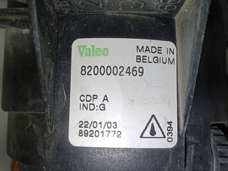 Recambio de faro antiniebla izquierdo para renault clio ii (bb_, cb_) 1.2 (bb0a, bb0f, bb10, bb1k, bb28, bb2d, bb2h, cb0a,... re