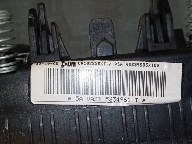 Recambio de airbag volante para citroën berlingo / berlingo first monospace (mf_, gjk_, gfk_) 1.6 hdi 75 (mf9hw, gj9hwc, gf9hwc,