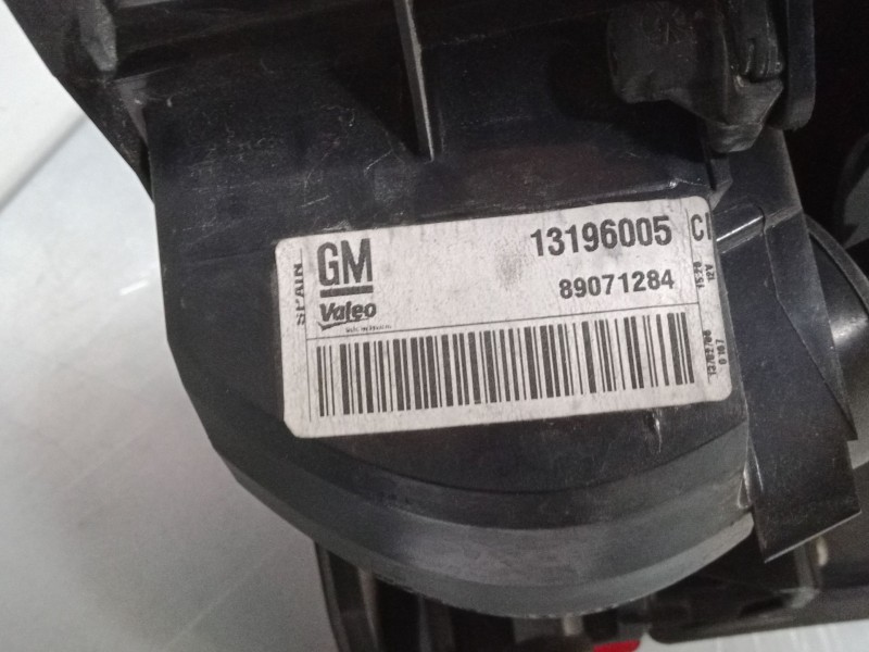 Recambio de piloto marcha atras para opel meriva a monospace (x03) 1.6 (e75) referencia OEM IAM 13196005  