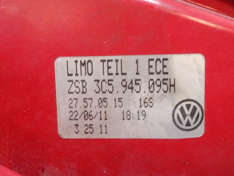 Recambio de piloto trasero izquierdo para volkswagen passat b6 (3c2) 1.9 tdi referencia OEM IAM 3C5945095H  