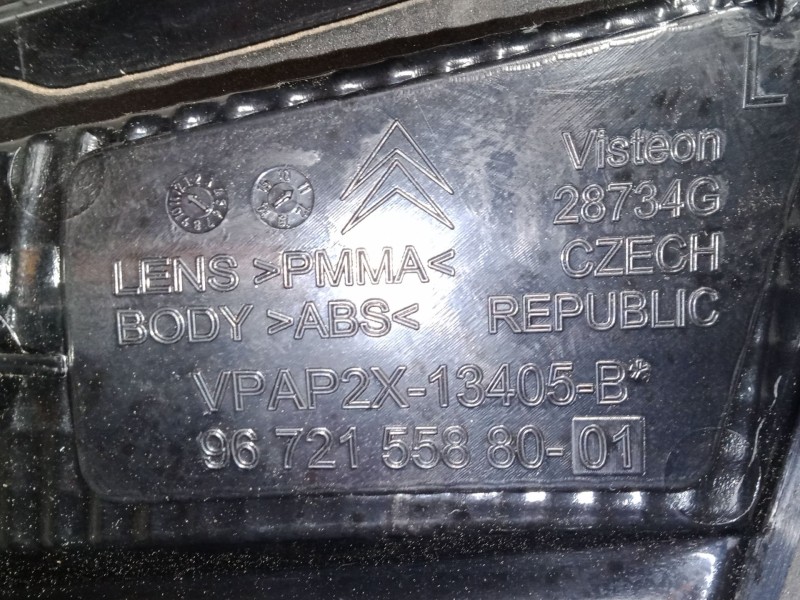 Recambio de piloto trasero porton izquierdo para citroën c4 ii (nc_) 1.6 hdi 90 referencia OEM IAM 967215588001   Recambio de piloto trasero porton izquierdo para citroën c4 ii (nc_) 1.6 hdi 90 referencia OEM IAM 967215588001
