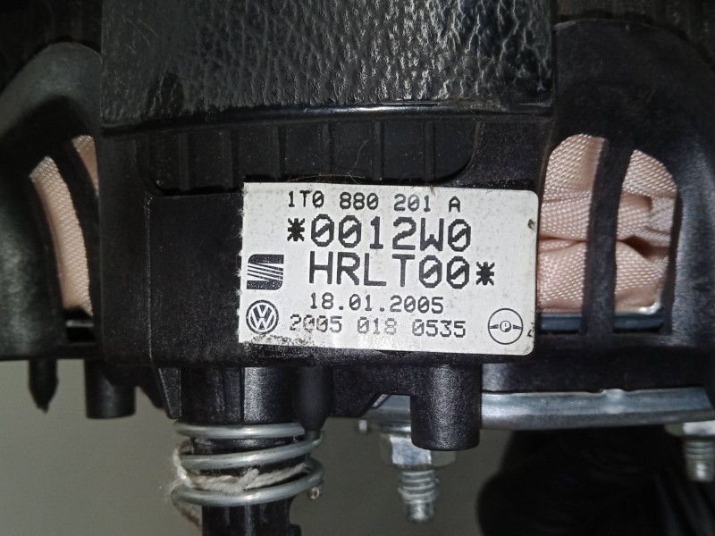 Recambio de airbag volante para volkswagen touran (1t1, 1t2) 1.9 tdi referencia OEM IAM 1T0880201A  