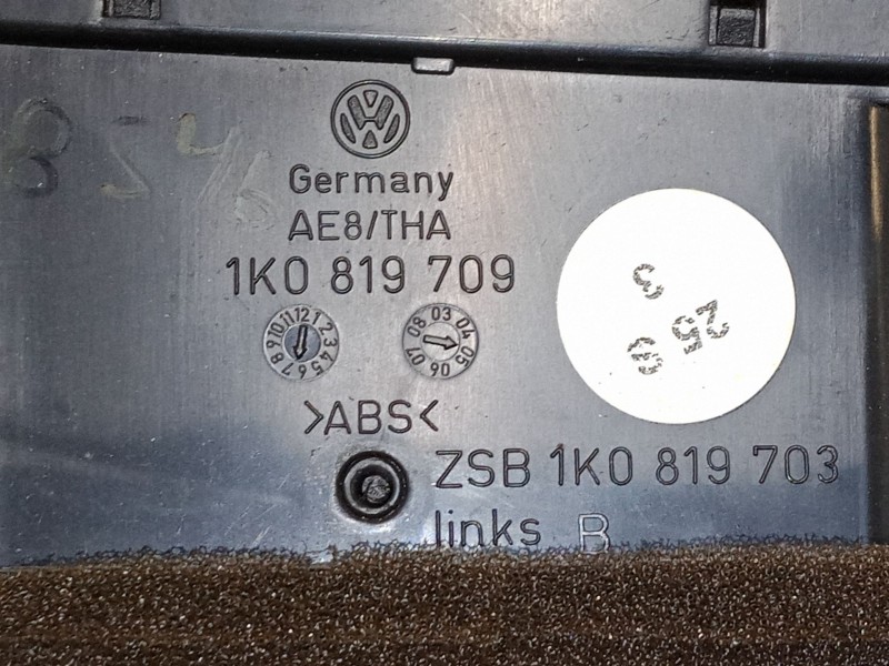 Recambio de aireador izquierdo para volkswagen golf v (1k1) 2.0 tdi referencia OEM IAM   
