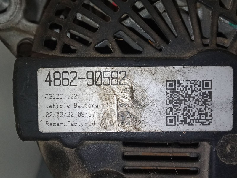 Recambio de alternador para mazda 2 (de_, dh_) 1.6 mz-cd referencia OEM IAM 486290582  TG12C122