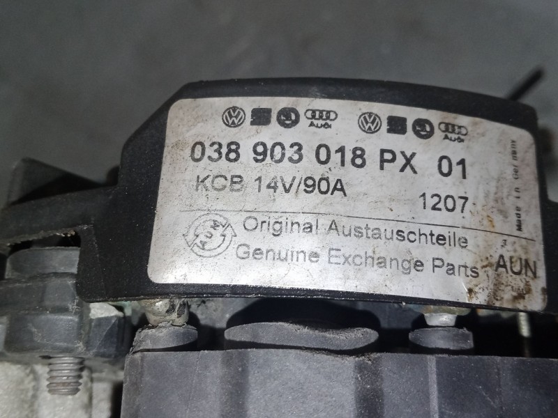 Recambio de alternador para volkswagen golf iv (1j1) 1.6 16v referencia OEM IAM 038903018PX  