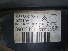 Recambio de faro izquierdo para citroën saxo (s0, s1) 1.5 d referencia OEM IAM 9636331780  89003434 2