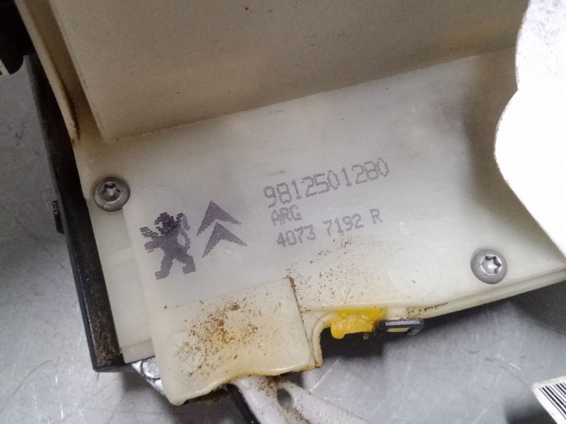 Recambio de cerradura puerta trasera izquierda para peugeot 2008 i (cu_) 1.2 thp 110 / puretech 110 referencia OEM IAM 981250128