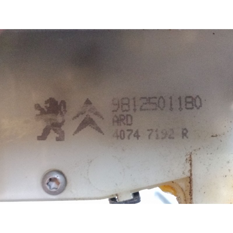 Recambio de cerradura puerta trasera derecha para peugeot 2008 i (cu_) 1.2 thp 110 / puretech 110 referencia OEM IAM 9812501180 