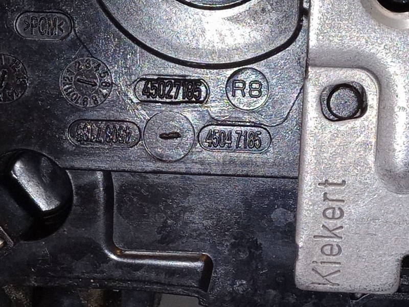 Recambio de cerradura puerta delantera derecha para peugeot 2008 i (cu_) 1.2 thp 110 / puretech 110 referencia OEM IAM 981250078