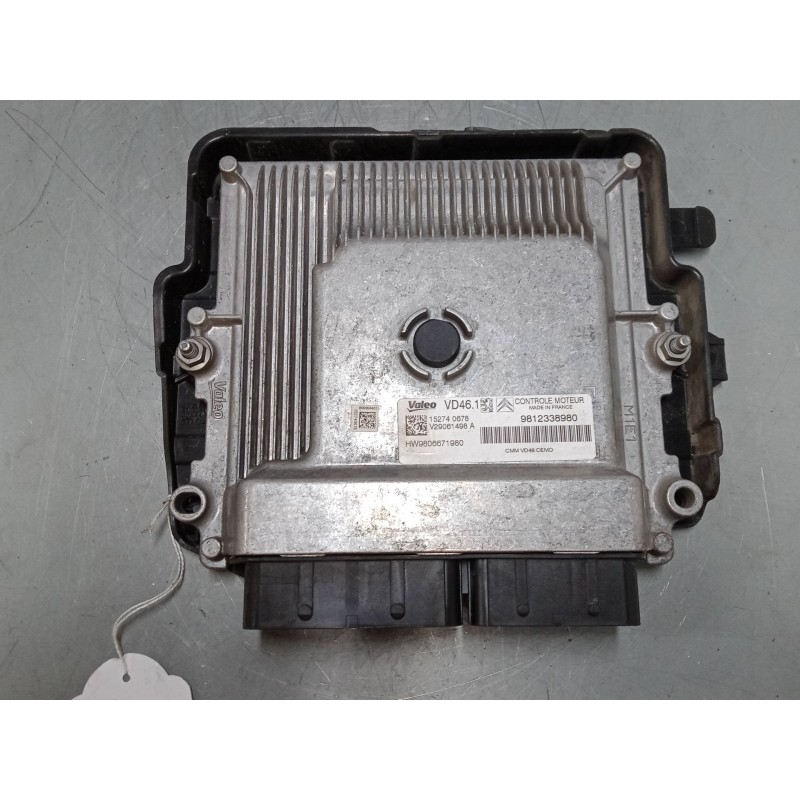 Recambio de centralita motor uce para peugeot 2008 i (cu_) 1.2 thp 110 / puretech 110 referencia OEM IAM 9812338980 V29061498A 9
