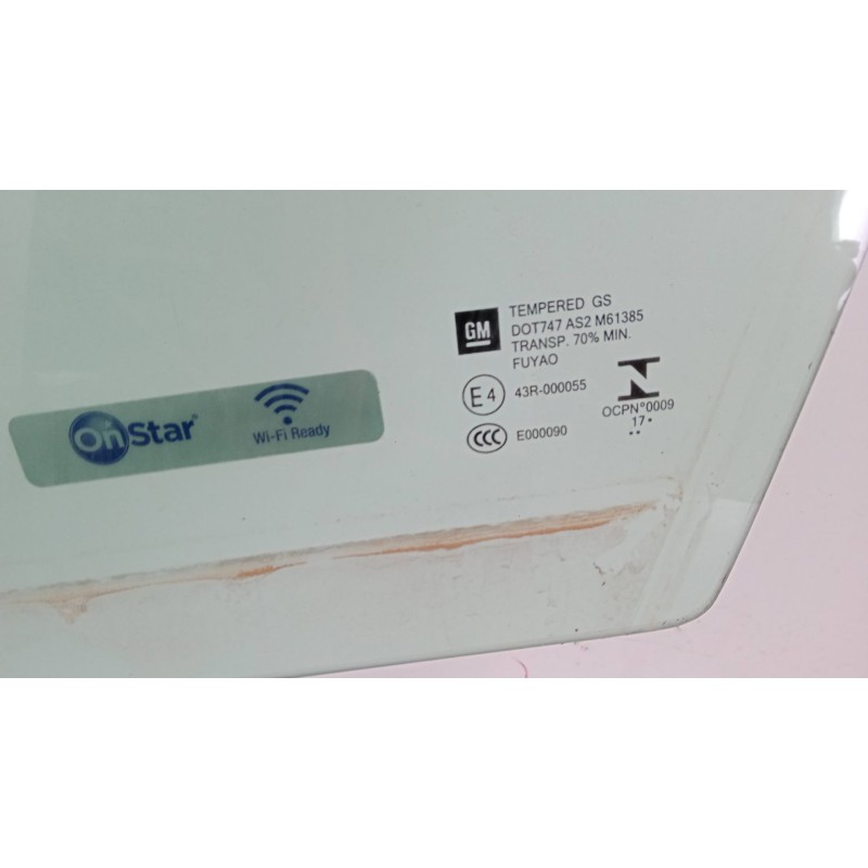 Recambio de luna puerta delantera izquierda para opel crossland x / crossland (p17, p2qo) 1.2 (75) referencia OEM IAM 13457715  