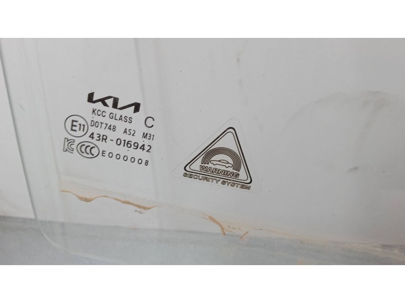 Recambio de luna puerta delantera derecha para kia picanto iii (ja) 1.0 referencia OEM IAM   