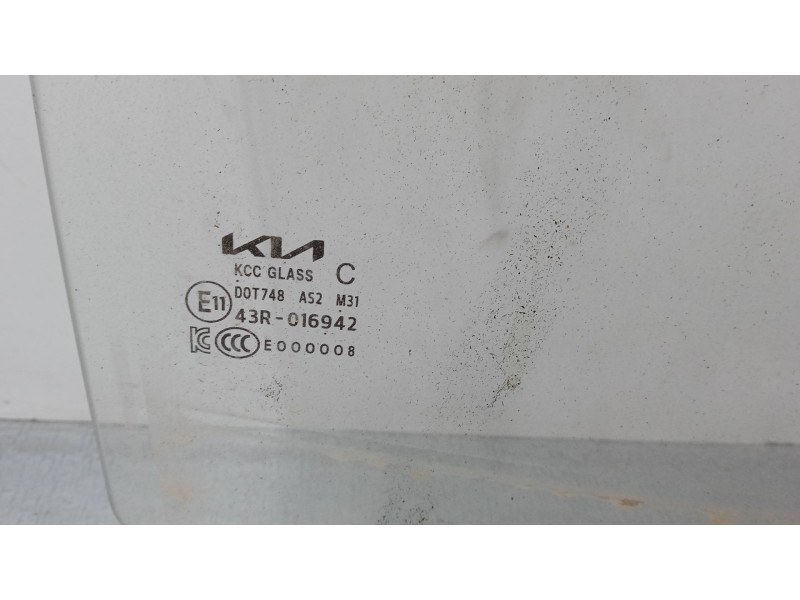 Recambio de luna trasera derecha para kia picanto iii (ja) 1.0 referencia OEM IAM   