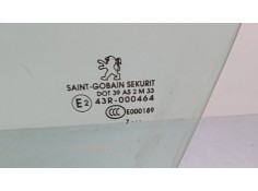 Recambio de luna puerta delantera izquierda para peugeot 207/207+ (wa_, wc_) 1.6 hdi referencia OEM IAM    2