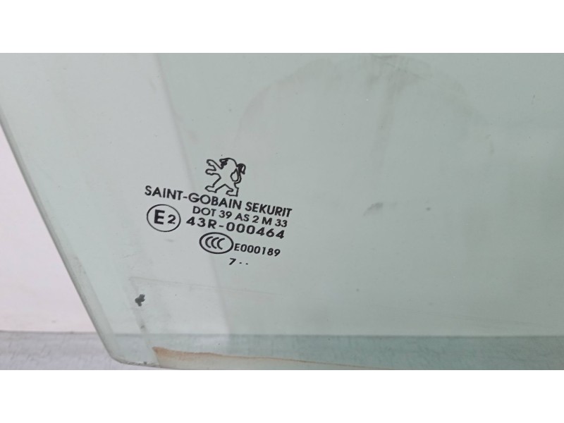 Recambio de luna puerta delantera derecha para peugeot 207/207+ (wa_, wc_) 1.6 hdi referencia OEM IAM    Recambio de luna puerta delantera derecha para peugeot 207/207+ (wa_, wc_) 1.6 hdi referencia OEM IAM