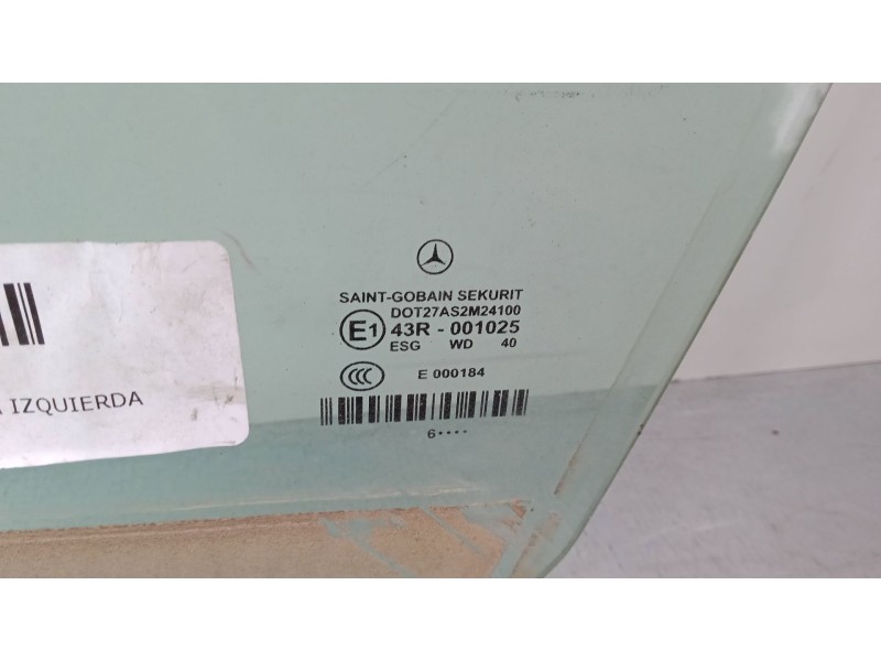 Recambio de luna puerta delantera izquierda para mercedes-benz e 200 cdi referencia OEM IAM    Recambio de luna puerta delantera izquierda para mercedes-benz e 200 cdi referencia OEM IAM