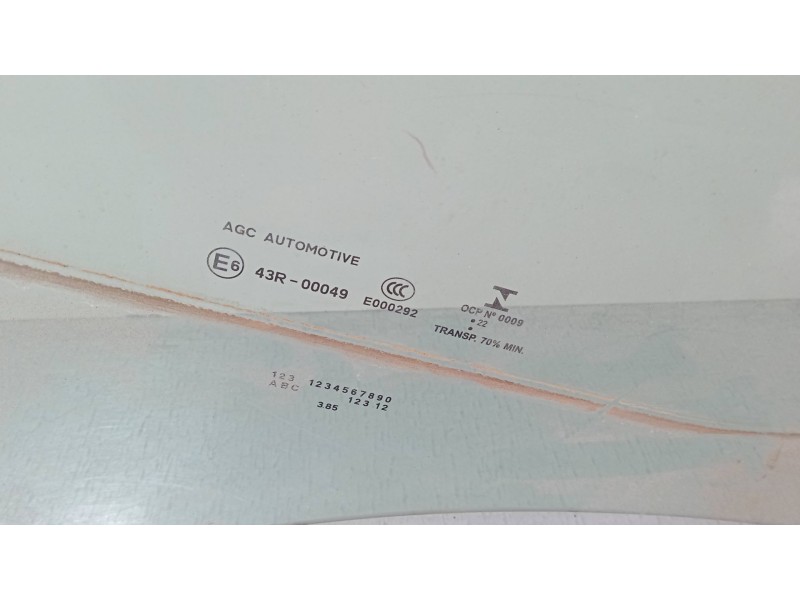 Recambio de luna puerta delantera izquierda para fiat scudo furgoneta 1.5 multijet 120 (506) referencia OEM IAM   