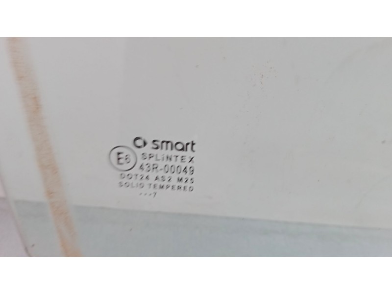 Recambio de luna puerta delantera derecha para smart fortwo cabrio (451) 0.8 cdi (451.400) referencia OEM IAM   