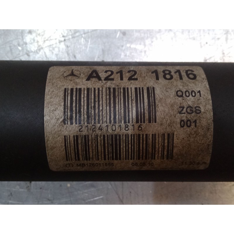 Recambio de transmision delantera derecha para mercedes-benz clase e (w212) e 200 cdi / bluetec (212.005, 212.006) referencia OE