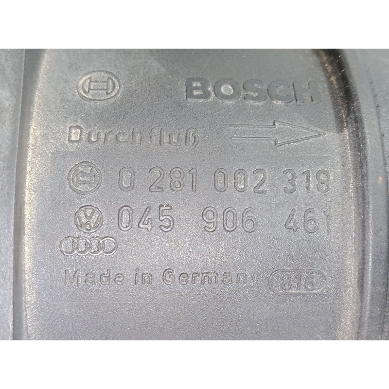 Recambio de caudalimetro para volkswagen polo (6n2) 1.4 tdi referencia OEM IAM 0281002318.045906461  