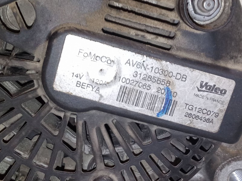 Recambio de alternador para ford fiesta vi (cb1, ccn) 1.4 tdci referencia OEM IAM AV6N10300DB  TG12C079