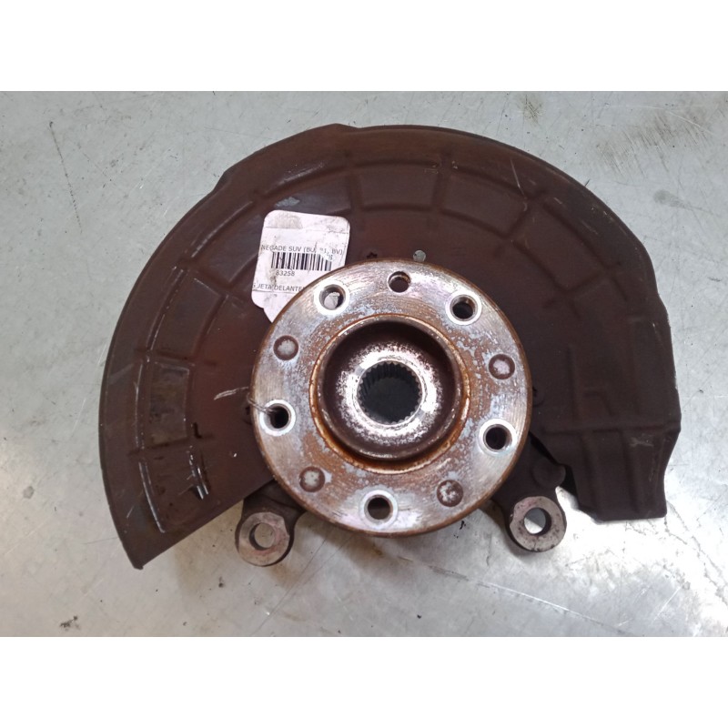 Recambio de mangueta delantera izquierda para jeep renegade suv (bu, b1, bv) 1.6 crd referencia OEM IAM 52028393  