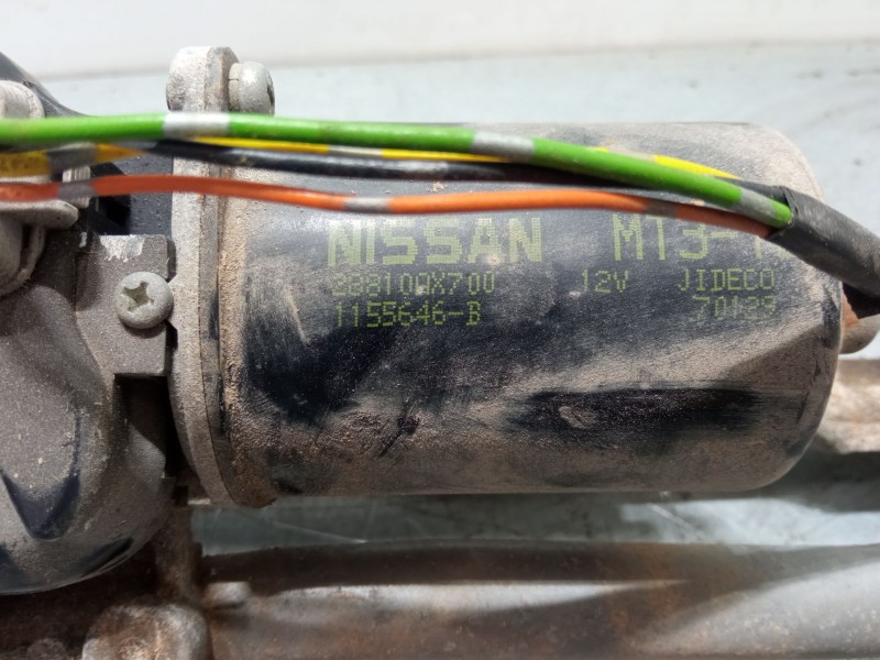 Recambio de motor limpia delantero para nissan micra iii (k12) 1.2 16v referencia OEM IAM 28810AX700  1155646B Recambio de motor limpia delantero para nissan micra iii (k12) 1.2 16v referencia OEM IAM 28810AX700  1155646B