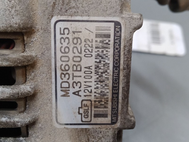 Recambio de alternador para mitsubishi montero io i (h6_w, h7_w) 1.8 gdi (h66w, h76w) referencia OEM IAM MD360635  A3TB0291