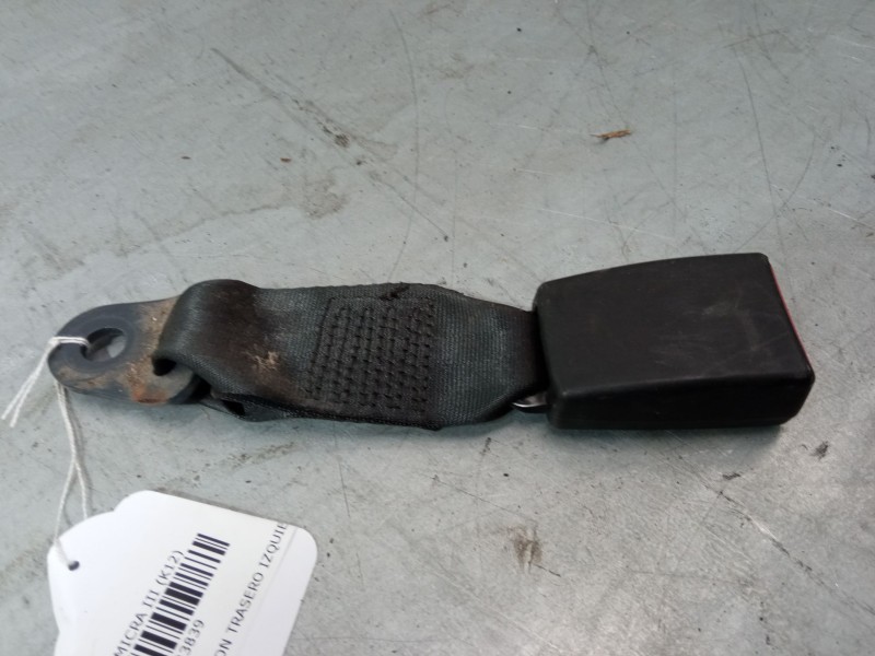 Recambio de anclaje cinturon trasero izquierdo para nissan micra iii (k12) 1.2 16v referencia OEM IAM    Recambio de anclaje cinturon trasero izquierdo para nissan micra iii (k12) 1.2 16v referencia OEM IAM