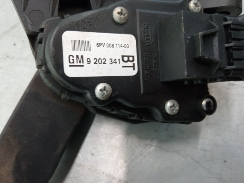 Recambio de pedal acelerador para opel zafira / zafira family b (a05) 1.7 cdti (m75) referencia OEM IAM 9202341BT   Recambio de pedal acelerador para opel zafira / zafira family b (a05) 1.7 cdti (m75) referencia OEM IAM 9202341BT