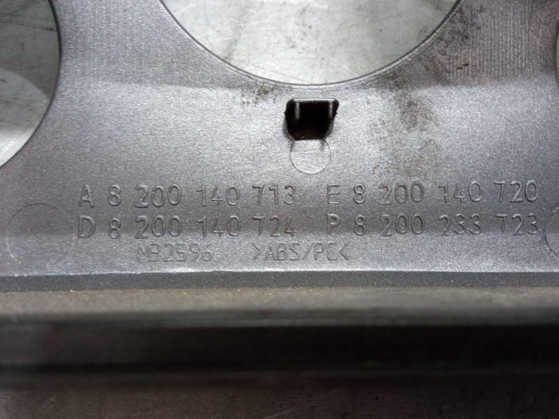 Recambio de aireador central para renault grand scénic ii (jm0/1_) 1.9 dci (jm0g, jm12, jm1g, jm2c) referencia OEM IAM 820014072