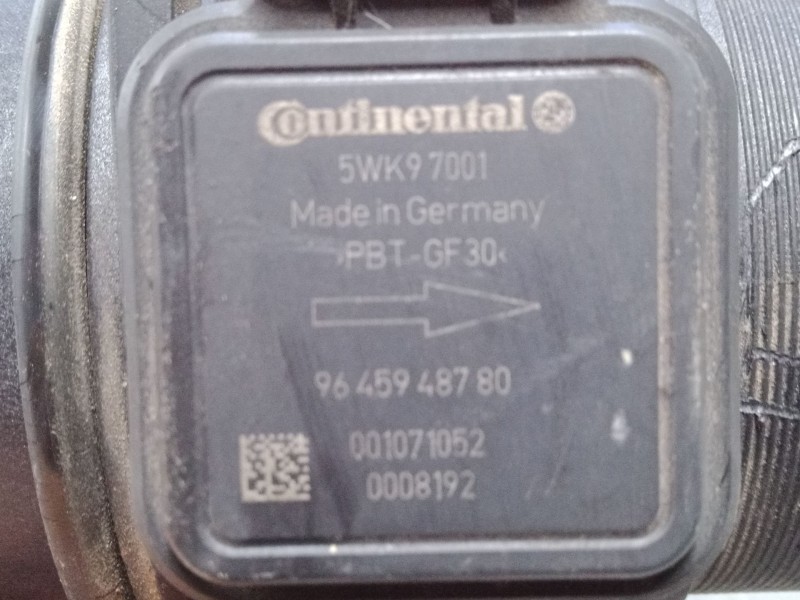 Recambio de caudalimetro para peugeot 308 sw i (4e_, 4h_) 2.0 hdi referencia OEM IAM 5WK97001  9645948780