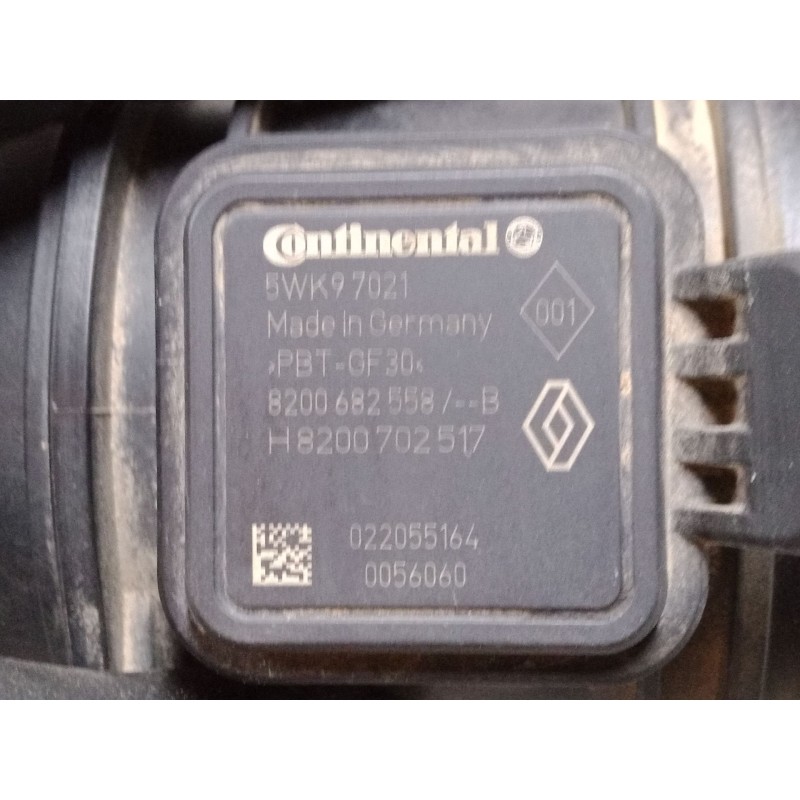 Recambio de caudalimetro para renault captur i (j5_, h5_) 1.5 dci 90 referencia OEM IAM 5WK97021 H8200702517 8200682558 Recambio de caudalimetro para renault captur i (j5_, h5_) 1.5 dci 90 referencia OEM IAM 5WK97021 H8200702517 8200682558