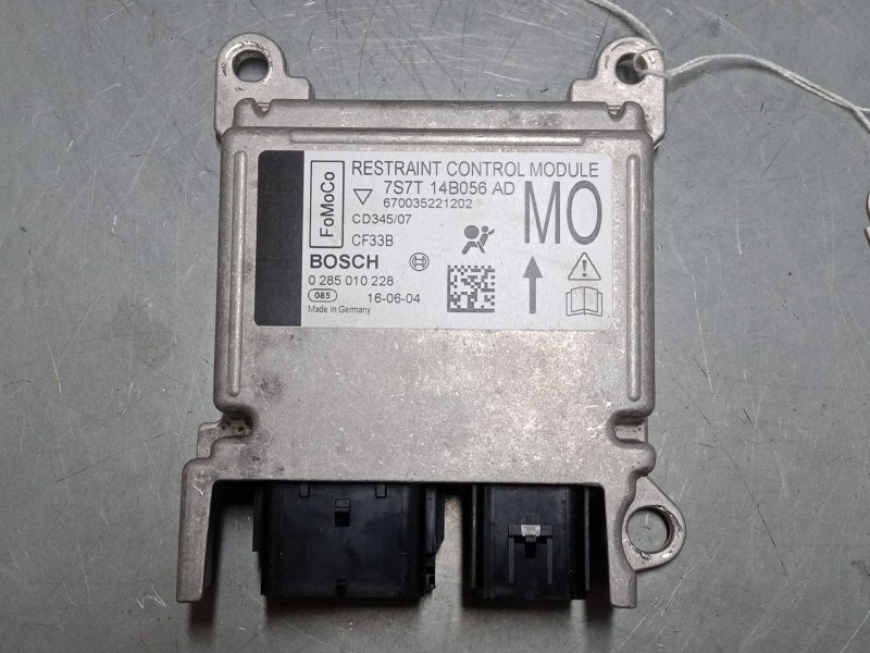 Recambio de centralita airbag para ford mondeo iv (ba7) 2.0 tdci referencia OEM IAM 7S7T14B056AD  0285010228 Recambio de centralita airbag para ford mondeo iv (ba7) 2.0 tdci referencia OEM IAM 7S7T14B056AD  0285010228