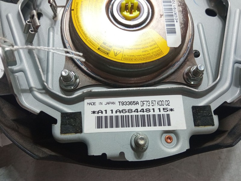 Recambio de airbag volante para mazda 2 (de_, dh_) 1.4 mzr-cd referencia OEM IAM T93365A A11A68448115 DFT357K0002