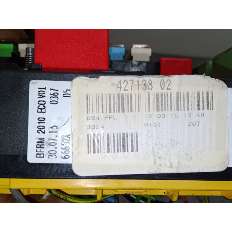 Recambio de caja reles / fusibles para peugeot 2008 i (cu_) 1.2 thp 110 / puretech 110 referencia OEM IAM 42713802   Recambio de caja reles / fusibles para peugeot 2008 i (cu_) 1.2 thp 110 / puretech 110 referencia OEM IAM 42713802