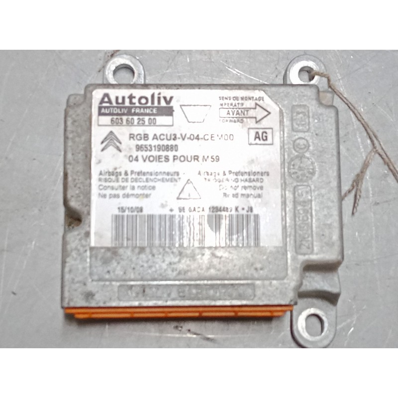 Recambio de centralita airbag para citroën berlingo / berlingo first monospace (mf_, gjk_, gfk_) 1.6 hdi 75 (mf9hw, gj9hwc, gf9h
